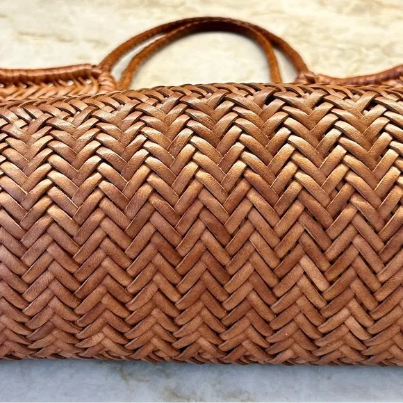 Dragon Diffusion Woven Leather Tote Bag - Picture 7 of 7